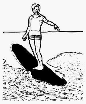 This Free Icons Png Design Of Surfing