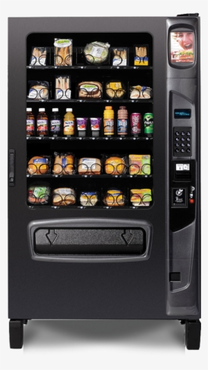 Elevator Combo Refrigerated Vending Machine For Food - Selectivend Dz3 - Vending Machine, Refrigerated, Dual
