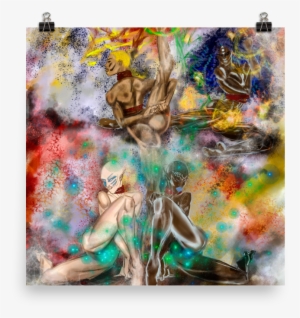 Four New Goddesses " Poster - Modern Art