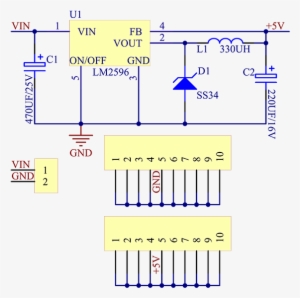 Dc-dc - Lm2596 Schematic