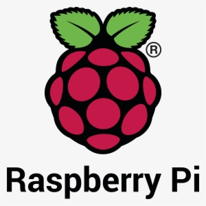 Rpi Logo Stacked Reg Print - Raspberry Pi 3 Icon
