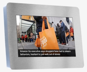 Elevator Entertaining Content By Touchsource - Lcd Tv