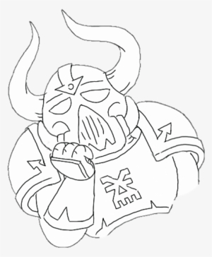 Drawing Space - Space Marines