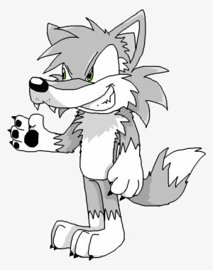 Paws Shaking Hands With Nothing - Cartoon