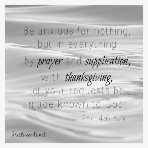 Be Anxious For Nothing - Sterling Silver Post Upgrade