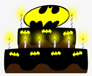 Gothamrogue Batman Birthday Cake - Happy Birthday Batman Png