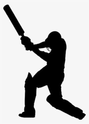 Cricket Batsman Vector Png - Cricket Png