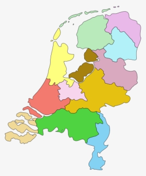 Free Vector Netherland Nederland Map Clip Art - Netherlands Map