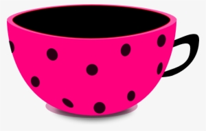 Pink Tea Cup Clipart - Clipart Images Of Cup