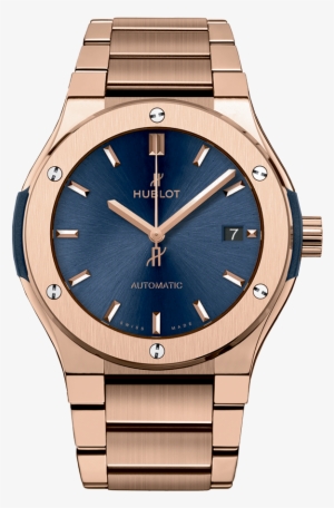 Classic Fusion Blue King Gold Bracelet - Hublot Classic Fusion Blue King Gold