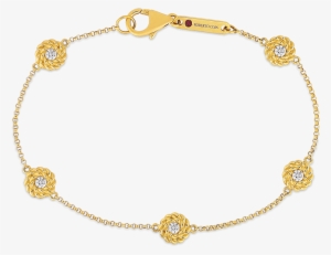 Roberto Coin 18k Yellow Gold Bracelet With Diamond - Bracelet