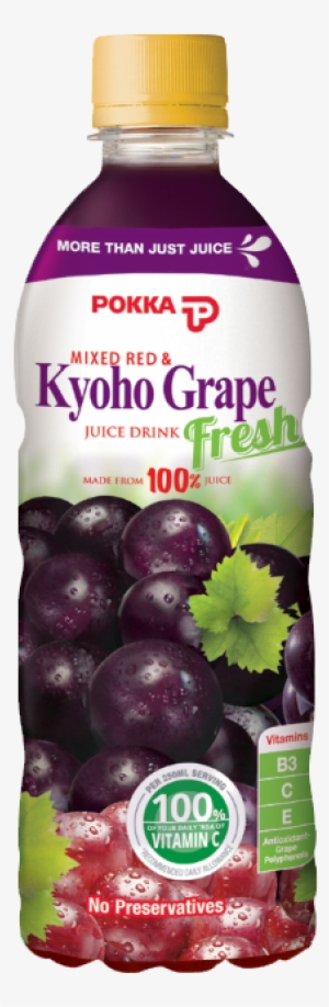 Mixed Red & Kyoho Grape Juice - Pokka