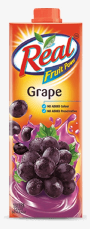 Real Grapes - Real Tetra Pack Juice