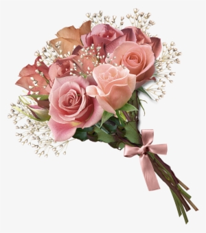 Gifs Hermosos Flores Encontradas - Rose Bouquet Png