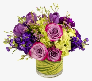 Shades Of Purple Bouquet - Flower Bouquet