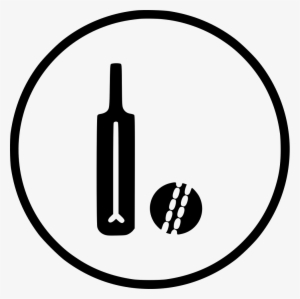 Cricket Ball Bat Equipment Batsman Svg Png Icon Free - Cricket