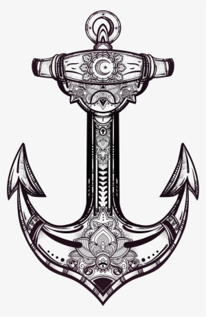 Clipart Anchor Watercolor - Diseños De Sueter Con Anclas