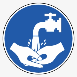 Washing Hands Symbol Wash Your Hands Label J6573 Safetysign - Hand Wash Logo Png