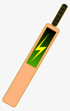 Cricket Bats Batting Baseball Bats Cricket Balls - Clip Art Cricket Bat