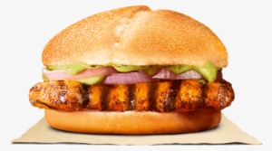 Tandoori Grill Chicken Burger - Bk Burger Shots