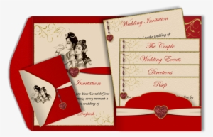 Email Wedding Card Pocket Fold Design - Wedding Letter Designs