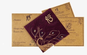 Punjabi Indian Wedding Invitation Cards - Punjabi Wedding Card Designs
