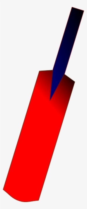 Banner Library Library Broken Clipart Cricket Bat - Red Cricket Bat Clipart