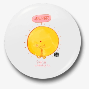 Surya Namaskar Badge - Portable Network Graphics
