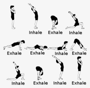 Surya Namaskar Sun Salutation - Surya Namaskar Breathing Technique