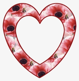 Fingerprint Clipart Heart Shaped - Picture Frame