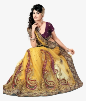 Wedding Saree Png - Designer Sarees Hd