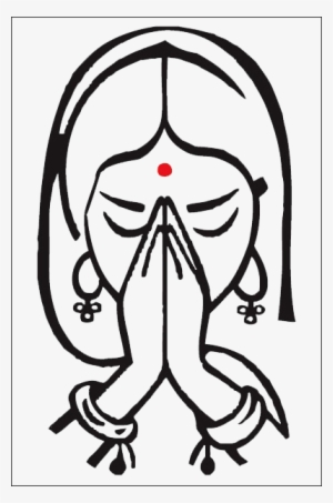 Donation ~ Arulmigu Sr - Namaste Hands Drawing