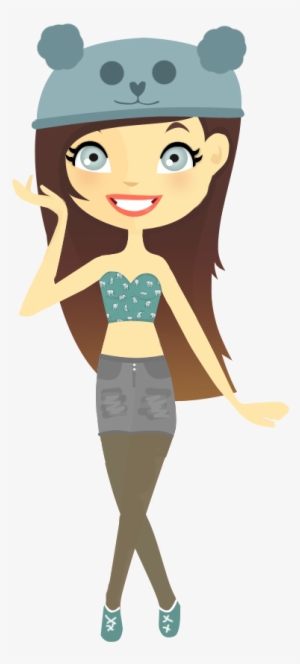 Photoscape Editing Material - Muñequitas Amigas Png