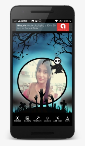 Halloween Costume Photo Frame For Android - Iphone