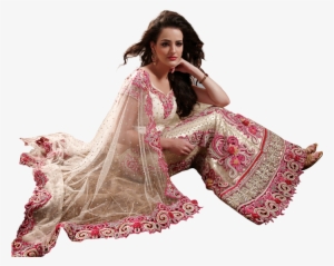 Lahenga Saree Collections Rasam O Riwaz Is An Exclusive - Boutique Saree Model Png