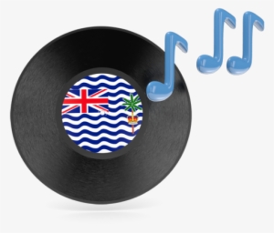 Illustration Of Flag Of British Indian Ocean Territory - South Korea Flag Music
