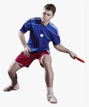 Table Tennis - Table Tennis Player Png