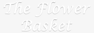 The Flower Basket - Calligraphy