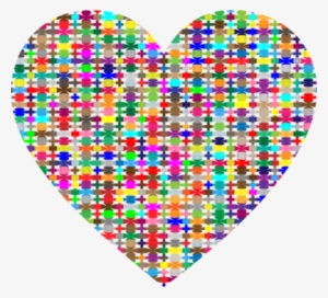 Mosaic Computer Icons Abstract Art Music - Mosaic Heart