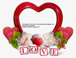 By Ruthml - St Valentine Clusters Frames Png