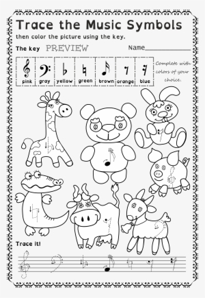 Small Arrows Near Each Symbol Show Where To Start The - Trace And Color Gray