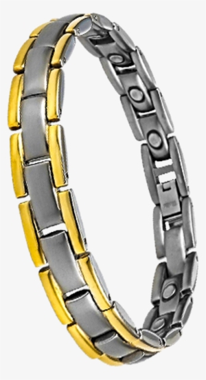 Bracelet Stock By Srinivascreations On Deviantart Clip - Titanium Magnetic Therapy Bracelet Two Tone Adjustable