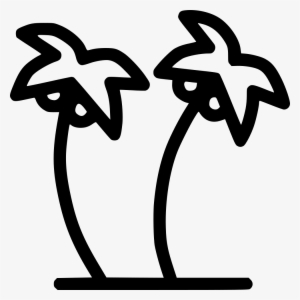 Coconut Trees Plantation Beach - Portable Network Graphics