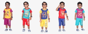 Donald 5 Boy`s T-shirt And Bermudas Set - Child