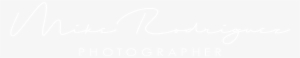 Logo Mike Rodriguez Photographer Logo Blanco Hd - Twitter White Icon Png