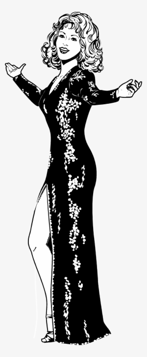 Singer Clipart Pop Singer - Female Singer Illustration