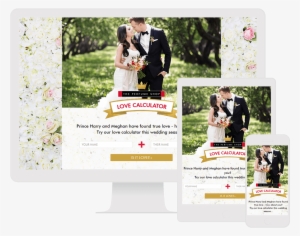 The Perfume Shop Created A Fun Love Calculator To Entertain - Wedding Reception