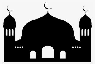 Black M Silhouette Brand Animal - Mosque