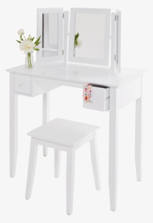 Charlotte Dressing Table & Stool Set - Charlotte Dressing Table & Stool Set