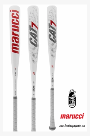 2017 Marucci Cat 7 Senior League Baseball Bat - Marucci Team Junior Big Barrel Baseball Bat Grey/red